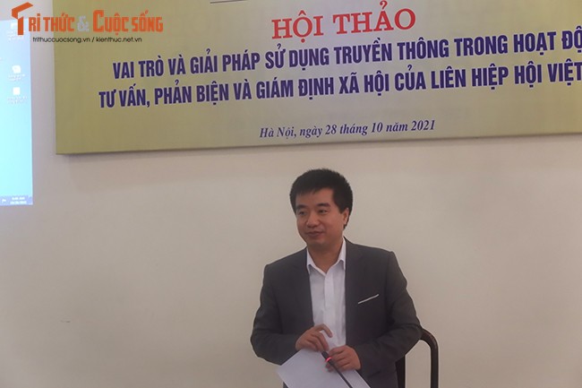 Su dung truyen thong trong hoat dong tu van, phan bien va giam dinh xa hoi cua VUSTA