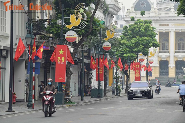 Ha Noi ruc sac co chao mung Cach mang thang Tam, Quoc khanh 2/9