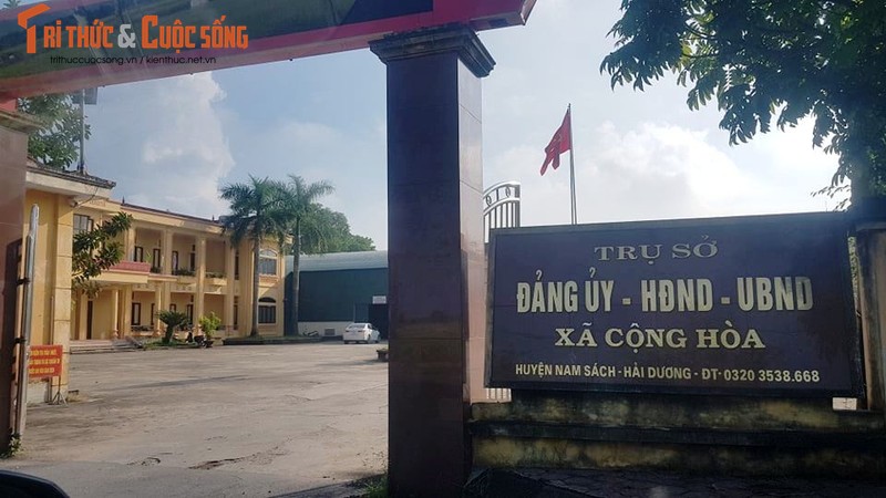 Vu thu phi cap giay di duong o Hai Duong: Chu tich xa Cong Hoa noi gi?