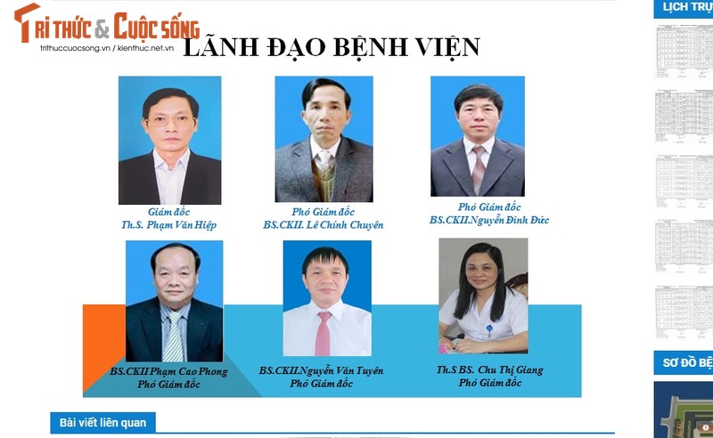 Bo nhiem Pho Giam doc benh vien da khoa Ninh Binh: Lieu co 