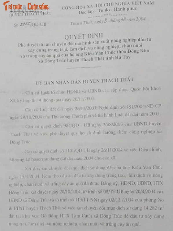 Thach That, Ha Noi: Du an nuoi trong thuy san bien tuong... “trang vien nghi duong”?-Hinh-3