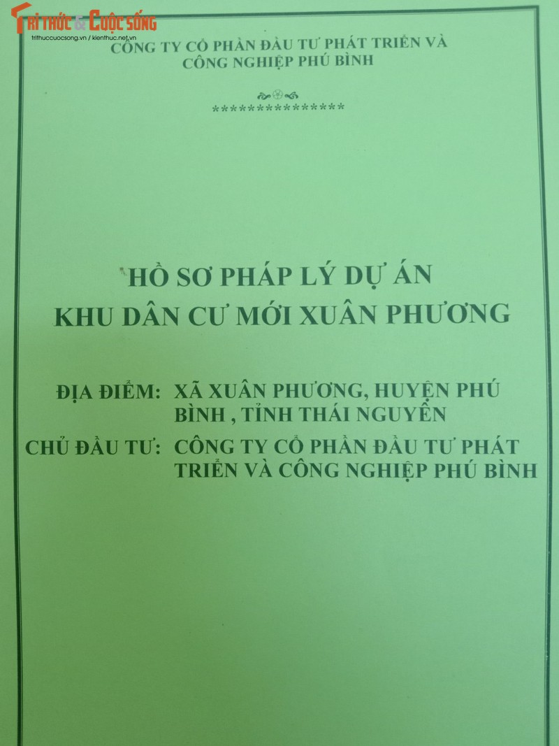 Phu Binh – Thai Nguyen: Ai da chon lap rac thai tai Du an khu dan cu moi Xuan Phuong?-Hinh-2