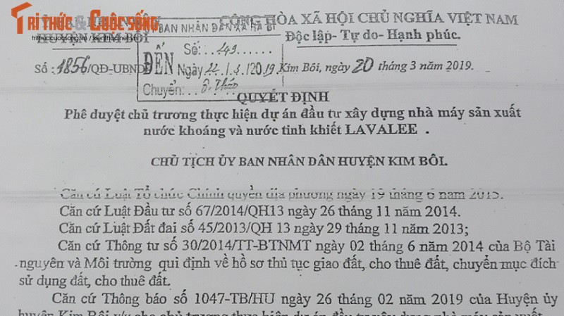 Hoa Binh: Chuyen la, ho kinh doanh ca the duoc cap du an nha may nuoc 10 ty-Hinh-4