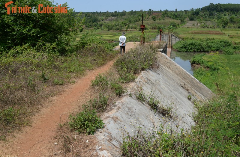 Gia Lai: Thuy loi Nut Rieng hu hong, xuong cap can duoc bao duong