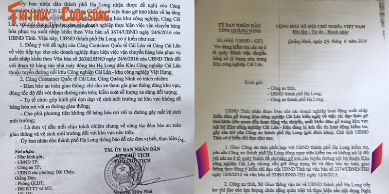 Xe coi noi thanh, thung long hanh o Quang Ninh: CSGT “bat luc” vi van ban cua tinh-Hinh-3