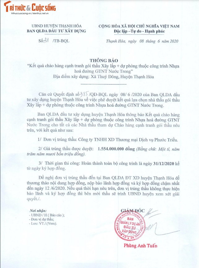Long An: 30/33 goi thau tai Thanh Hoa ve tay cong ty Phuoc Trieu-Hinh-3