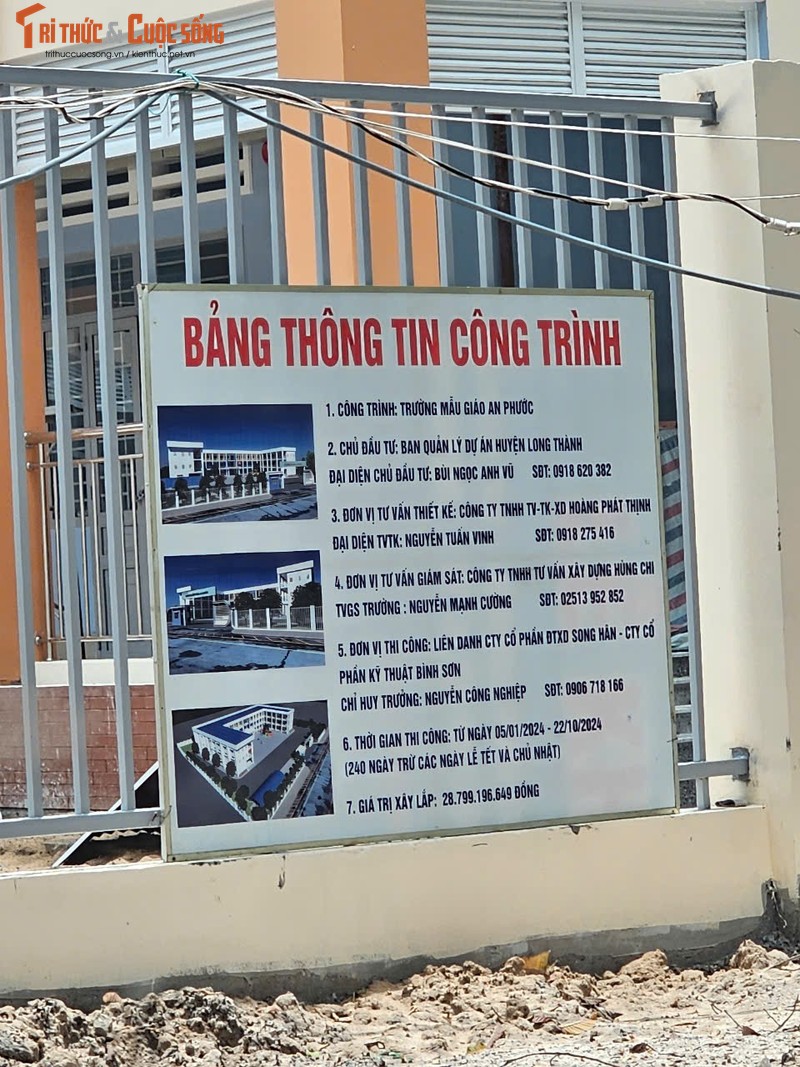 Dong Nai: Cong trinh truong Mau giao An Phuoc dang ve dich-Hinh-4