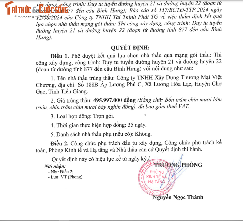 Tien Giang: Cong ty Viet Chuong dang du nhung goi thau nao?-Hinh-5