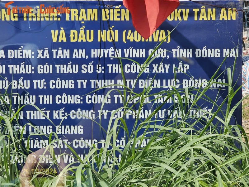 Dong Nai: Nang luc nha thau thi cong tram bien ap 110KV Tam An-Hinh-2