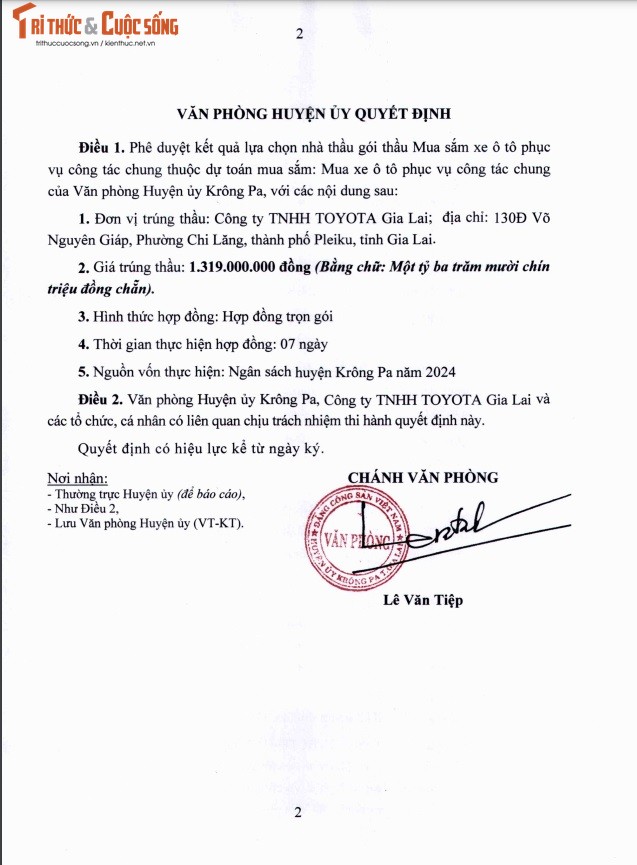 Gia Lai: Goi Mua xe o to phuc vu cong tac chung da co chu-Hinh-2