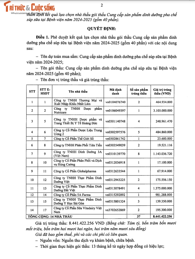 14 cty cung cap san pham dinh duong pha che sup sua cho BVDH Y duoc TP HCM-Hinh-2