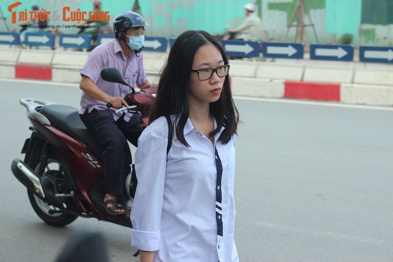 Anh: Thi sinh hoi hop truoc thi vao lop 10 o Ha Noi-Hinh-5