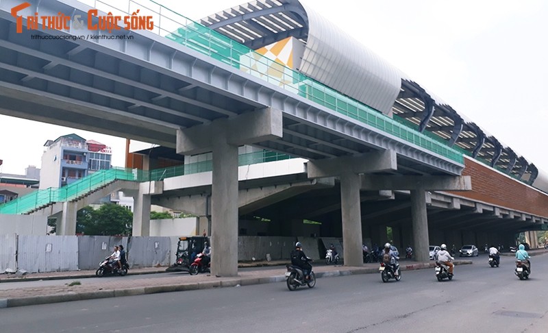 Chum anh: Dau may chay 5-20km/h tren tuyen duong sat Cat Linh-Ha Dong-Hinh-13