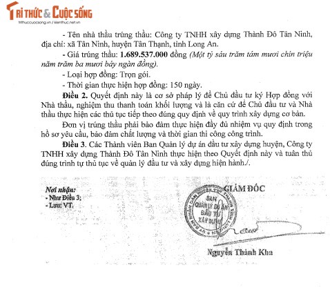 Long An: Cty Thanh Do Tan Ninh 1 ngay trung 3 goi thau-Hinh-2