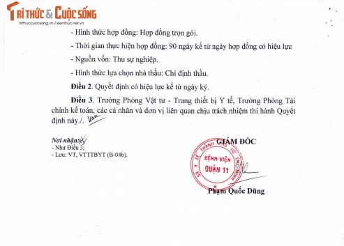 TP. HCM: BV Q.11 chi dinh 18 goi thau cho Cty y te mien Nam-Hinh-4