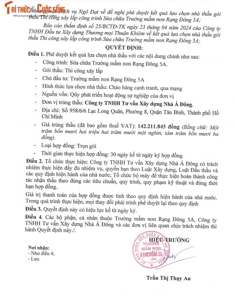 TP HCM: Mot thang 9 goi thau sua chua truong hoc ve tay Nha A Dong-Hinh-2