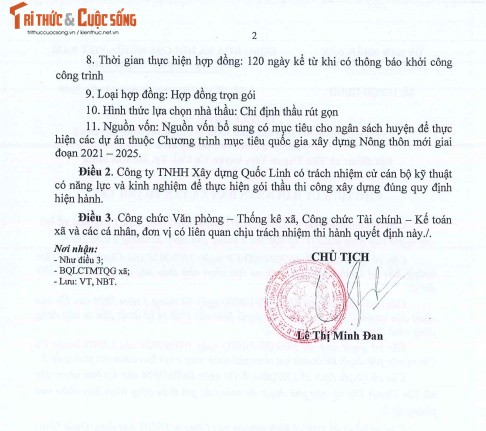 TP. HCM: 3 ngay Cong ty Quoc Linh duoc chi dinh 5 goi thau tai Cu Chi-Hinh-2