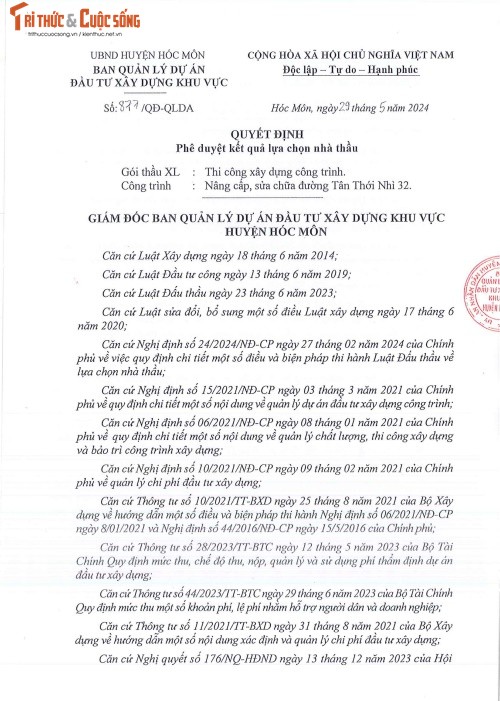 TP. HCM: Chi 1 Cty du goi thau sua chua Truong TH Tay Bac Lan-Hinh-2