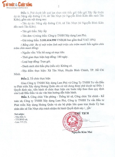 TP HCM: Cong ty Lam Phu tham du 7 goi thau tai Binh Chanh-Hinh-3