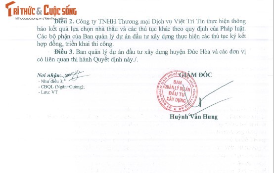 Long An: Goi thi cong cac nut giao duong giao thong tai Duc Hoa da co chu-Hinh-2