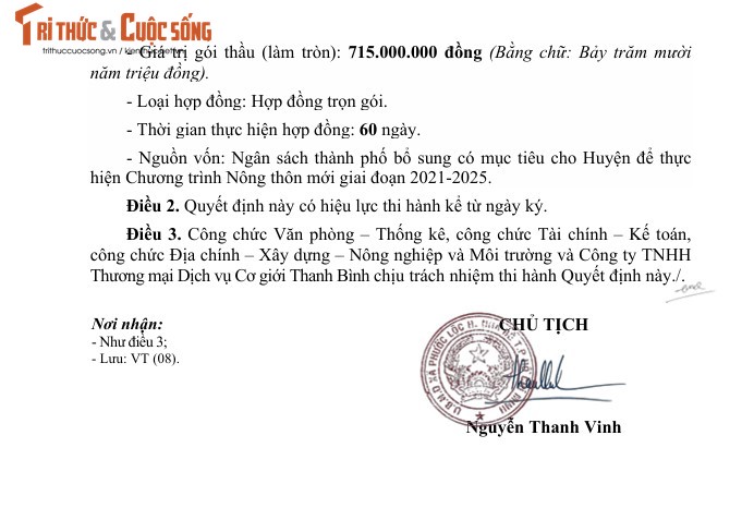 TP HCM: Duy nhat Cty co gioi Thanh Binh du goi thau hon 1,5 ty-Hinh-4