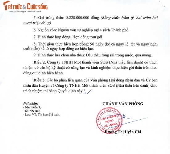 TP HCM: Trong mot ngay lien danh SOS - Giai Phap trung 3 goi thau tai Binh Chanh-Hinh-6