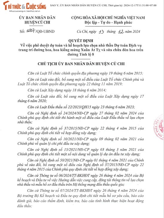 TP HCM: DVCI Cu Chi trung goi trang tri duong hoa mung xuan At Ty-Hinh-5