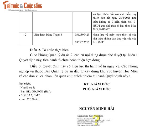 TP HCM: Đã tìm được nhà thầu thi công nâng cấp đường Đông Thạnh 8 - Hình 4 TP HCM: Da tim duoc nha thau thi cong nang cap duong Dong Thanh 8-Hinh-4