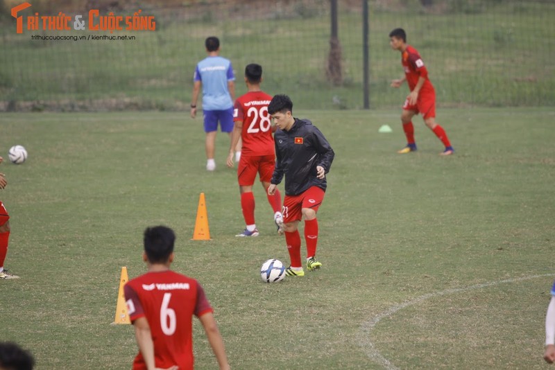 Dinh Trong va U23 Viet Nam tich cuc ren luyen cho VL U23 chau A-Hinh-4