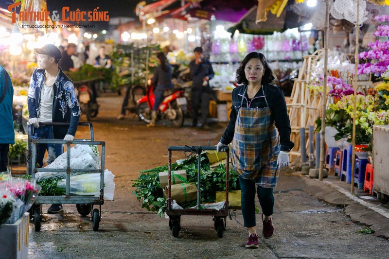 Cho hoa Tet tap nap “ke ban, nguoi mua” den ngay cuoi cung nam Am lich-Hinh-11