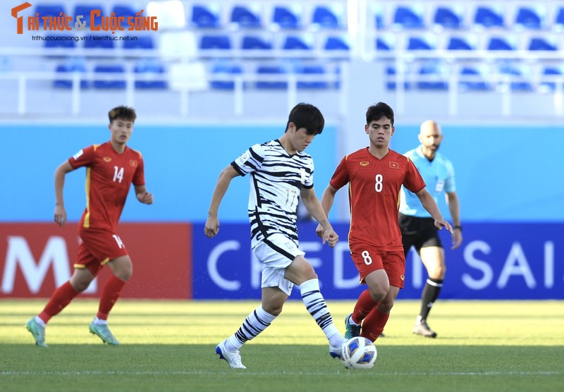 Anh: U23 Viet Nam qua cam cam hoa DKVD U23 Han Quoc-Hinh-2
