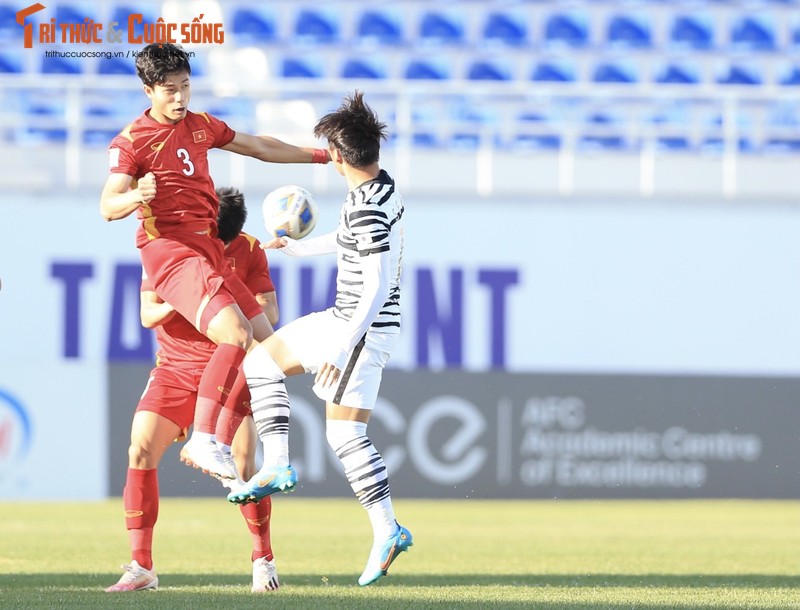 Anh: U23 Viet Nam qua cam cam hoa DKVD U23 Han Quoc-Hinh-4