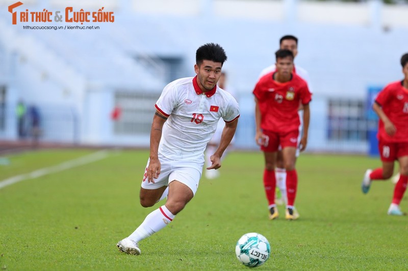 Thang Lao ty so 4-1, U23 Viet Nam khoi dau hoan hao-Hinh-5