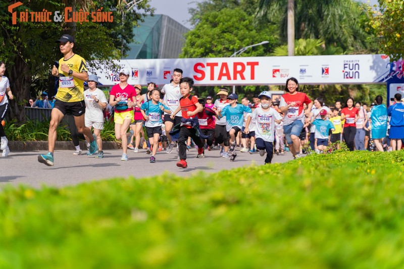 Ra mat giai chay gay quy tu thien Britcham Charity Fun Run 2023 Ha Noi