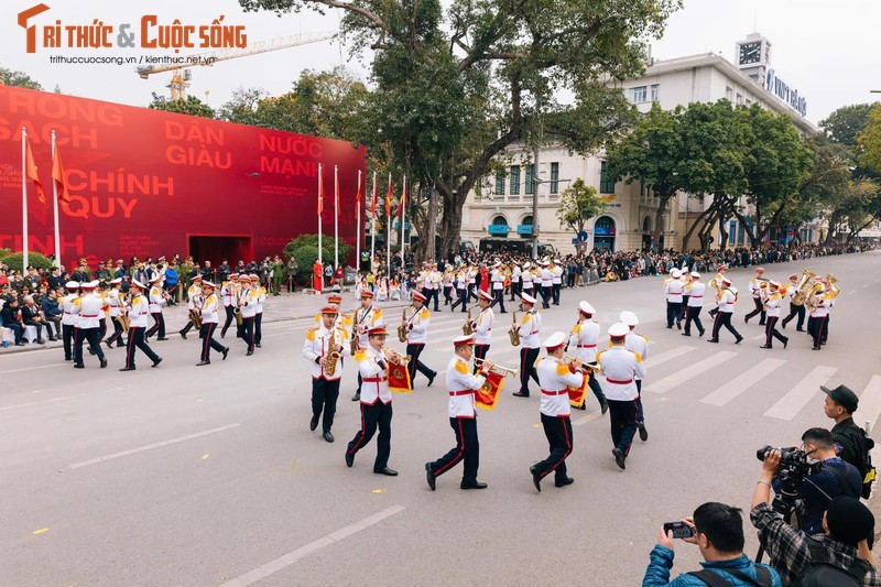 Hoanh trang Le dieu binh, dieu hanh “Vinh quang Cong an nhan dan