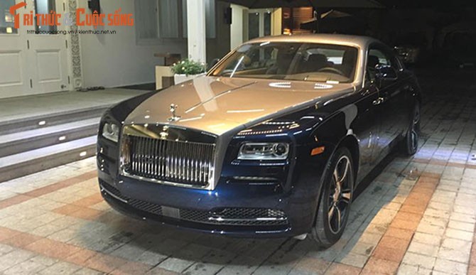 “Soi” sieu xe sang Rolls-Royce Wraith 18 ty cua Phan Thanh