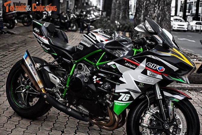 Sieu moto tien ty Kawasaki H2 do 