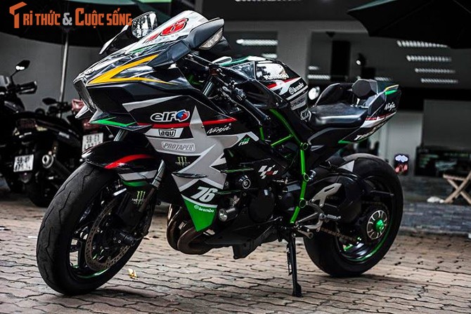 Sieu moto tien ty Kawasaki H2 do 