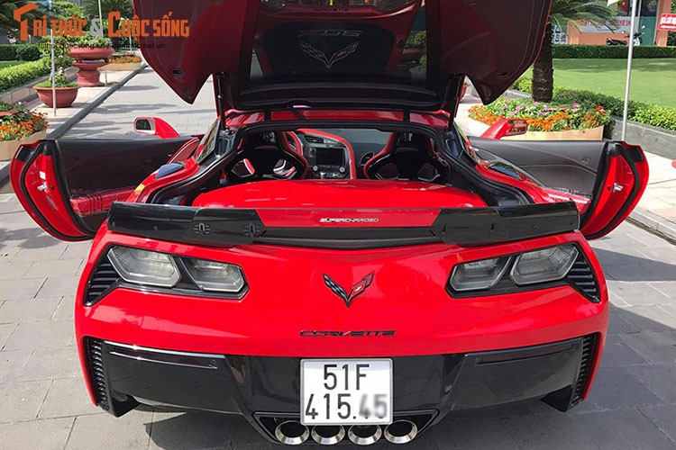 Sieu xe Corvette Z06 tien ty lan banh tai Sai Gon-Hinh-4