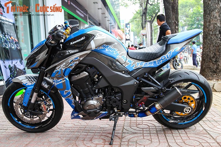 Kawasaki Z1000 do doc don Tet Dinh Dau 2017