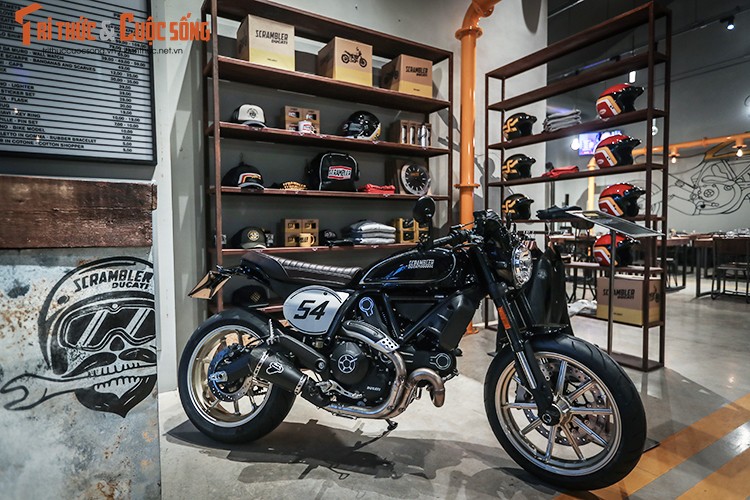 Ducati Scrambler Cafe Racer - ly cafe den dam chat Y