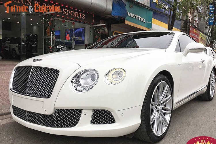 Cham mat Bentley Continental GT Speed chuc ty tai Ha thanh