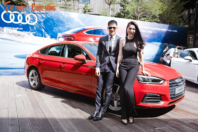 Cong Vinh va Thuy Tien &quot;sang chanh&quot; Audi A5 Sportback-Hinh-3