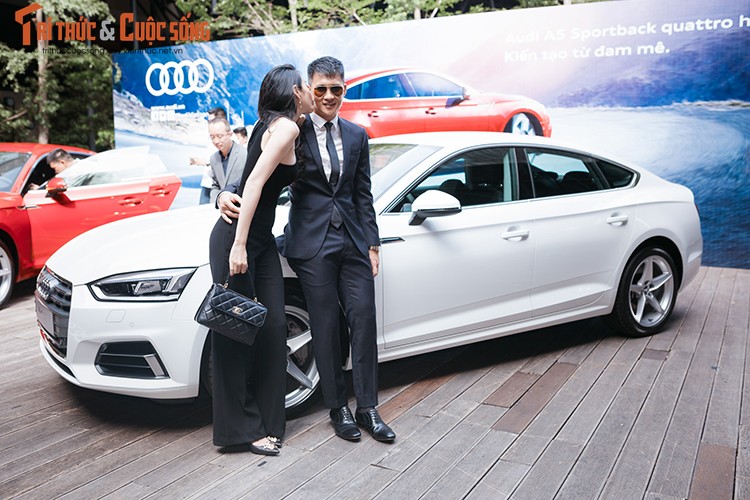 Cong Vinh va Thuy Tien &quot;sang chanh&quot; Audi A5 Sportback-Hinh-7