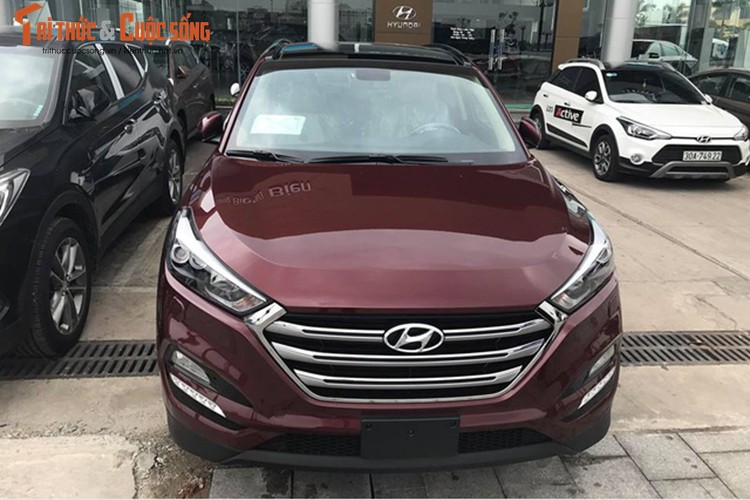 Hyundai Tucson 2017 gia gan 1 ty dong dau tien tai Ha Noi