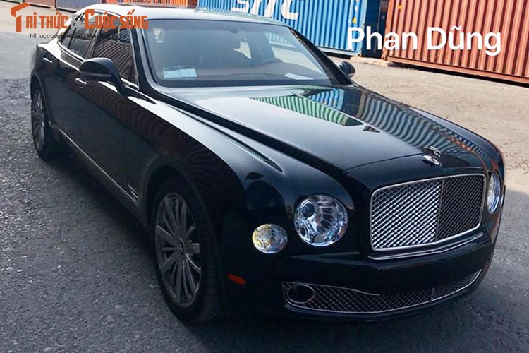 &quot;Dap thung&quot; Bentley Mulsanne gia hon 20 ty tai Hai Phong