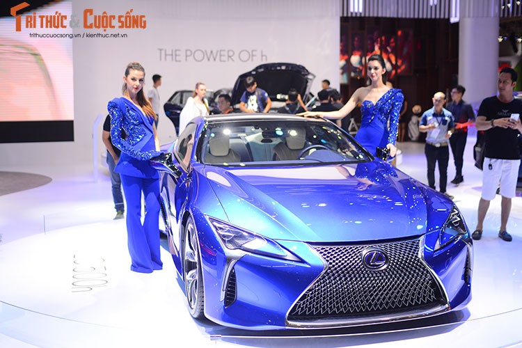 &quot;Hang nong&quot; Lexus LC500h tien ty ra mat tai Viet Nam