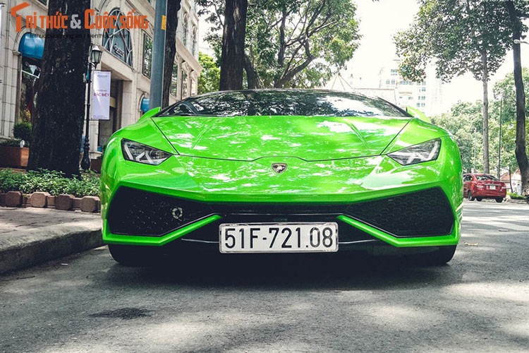 Lamborghini Huracan &quot;mau doc&quot; gia hon 20 ty tai Sai Gon