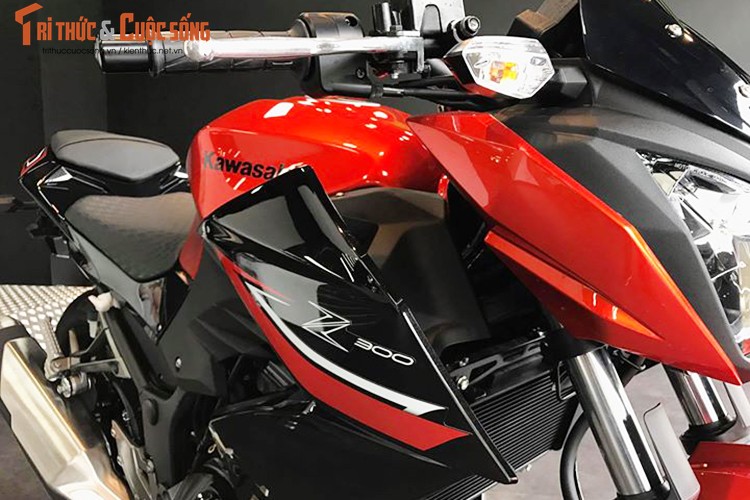 Moto Kawasaki Z300 ABS moi gia 139 trieu tai Viet Nam-Hinh-4