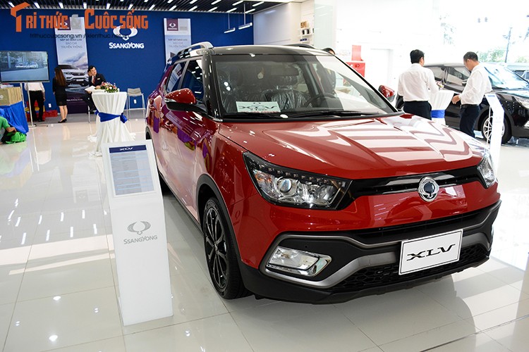 SsangYong XLV &quot;chot gia&quot; tu 799 trieu tai Viet Nam